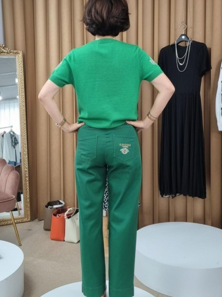 랑방 비비드팬츠/벨트포함